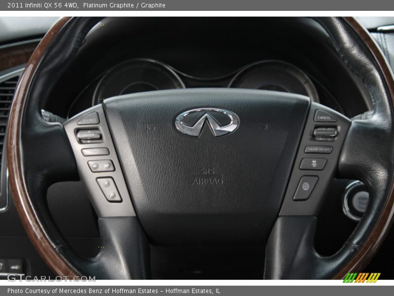 Platinum Graphite / Graphite 2011 Infiniti QX 56 4WD