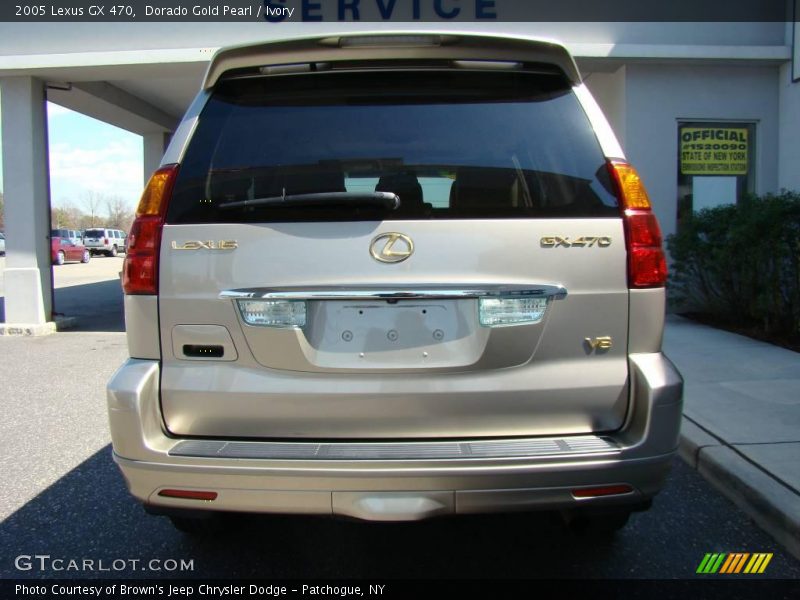 Dorado Gold Pearl / Ivory 2005 Lexus GX 470