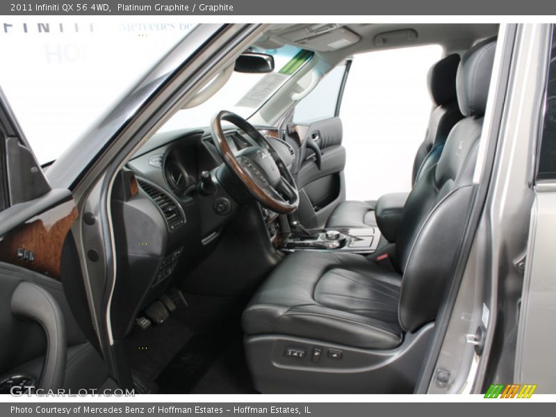Platinum Graphite / Graphite 2011 Infiniti QX 56 4WD