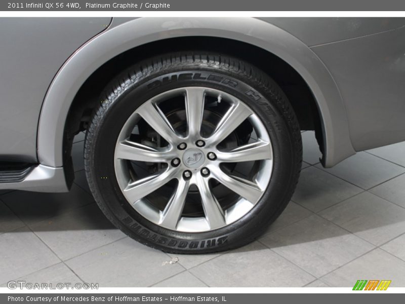 Platinum Graphite / Graphite 2011 Infiniti QX 56 4WD