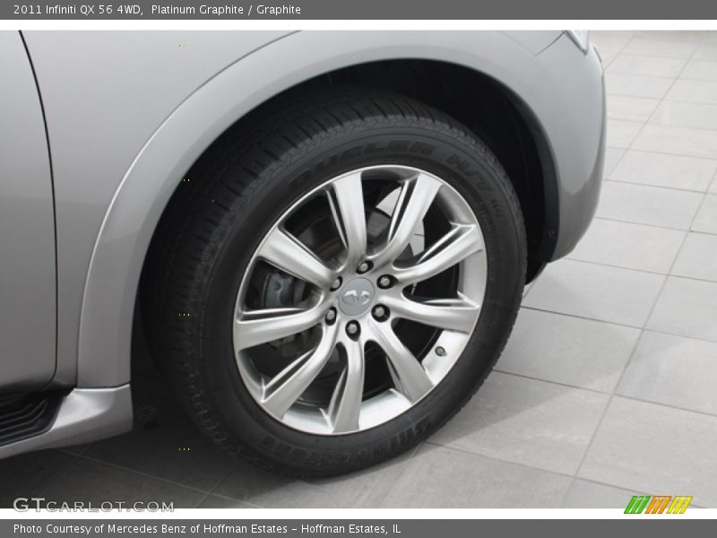 Platinum Graphite / Graphite 2011 Infiniti QX 56 4WD