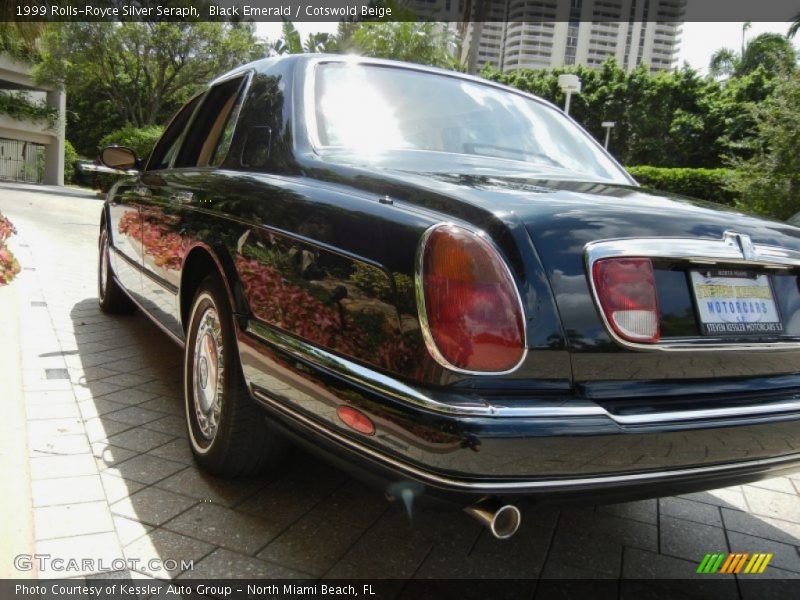 Black Emerald / Cotswold Beige 1999 Rolls-Royce Silver Seraph