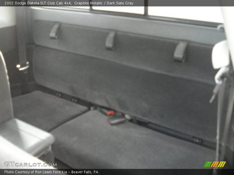 Graphite Metallic / Dark Slate Gray 2002 Dodge Dakota SLT Club Cab 4x4