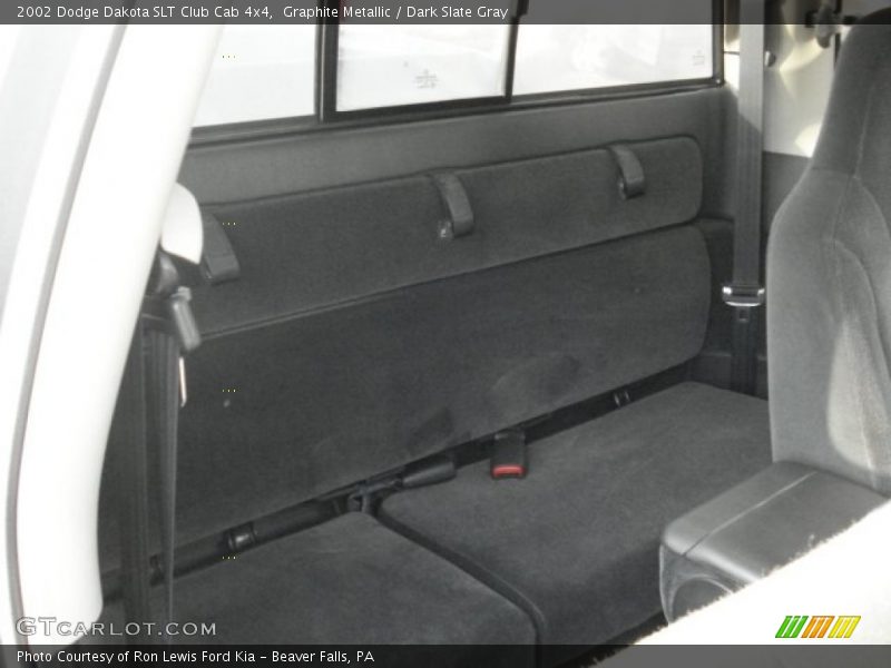Graphite Metallic / Dark Slate Gray 2002 Dodge Dakota SLT Club Cab 4x4
