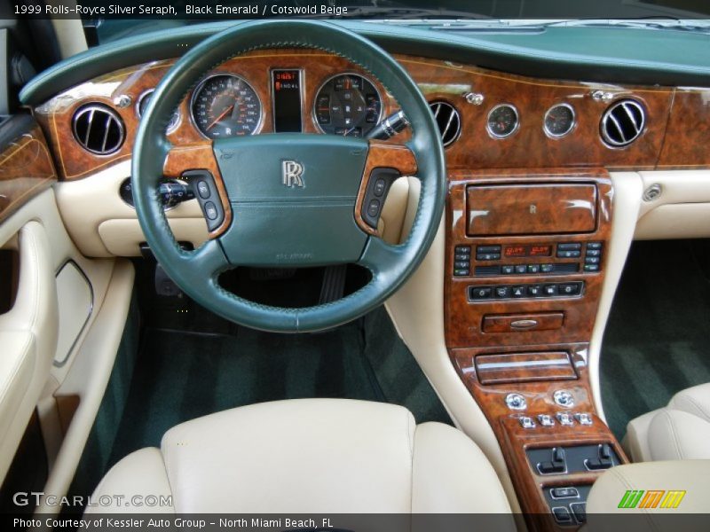 Dashboard of 1999 Silver Seraph 