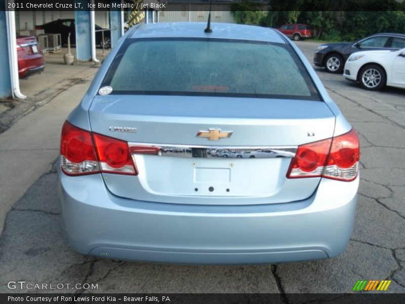 Ice Blue Metallic / Jet Black 2011 Chevrolet Cruze LT