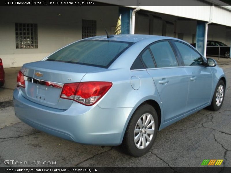 Ice Blue Metallic / Jet Black 2011 Chevrolet Cruze LT