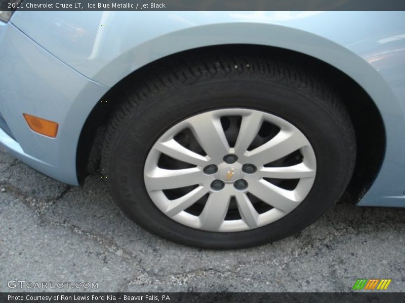 Ice Blue Metallic / Jet Black 2011 Chevrolet Cruze LT