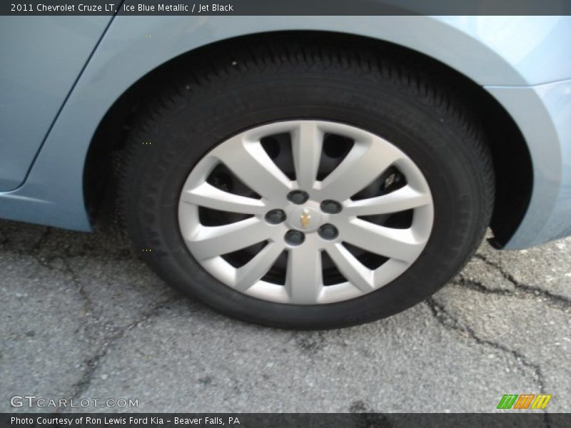 Ice Blue Metallic / Jet Black 2011 Chevrolet Cruze LT