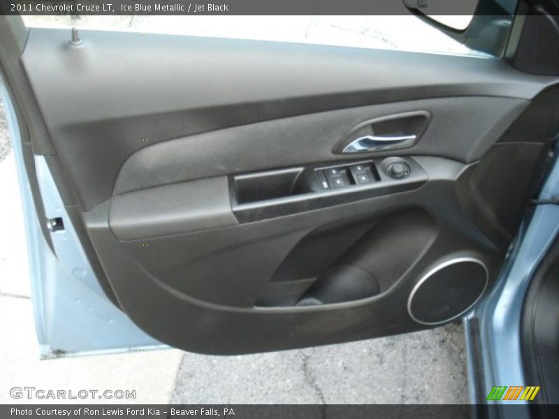 Ice Blue Metallic / Jet Black 2011 Chevrolet Cruze LT