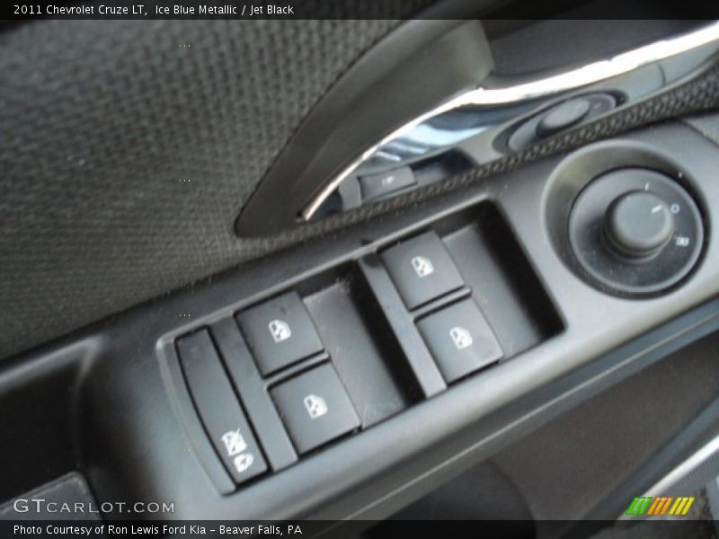 Ice Blue Metallic / Jet Black 2011 Chevrolet Cruze LT