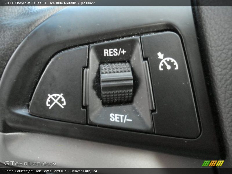 Ice Blue Metallic / Jet Black 2011 Chevrolet Cruze LT
