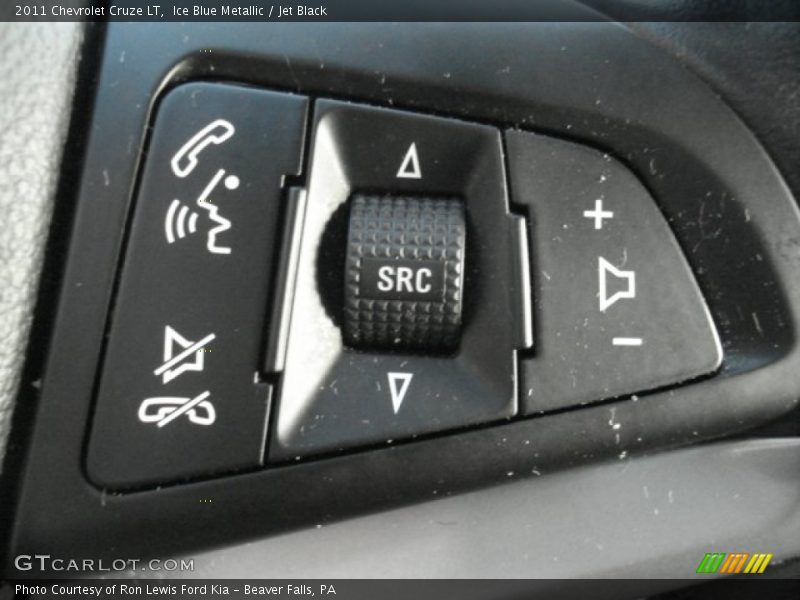 Ice Blue Metallic / Jet Black 2011 Chevrolet Cruze LT