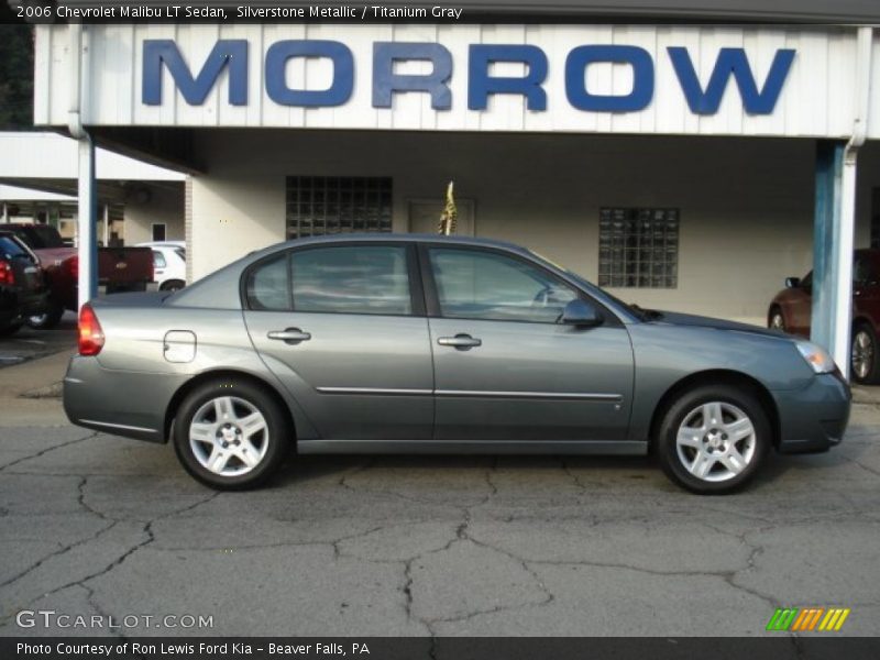 Silverstone Metallic / Titanium Gray 2006 Chevrolet Malibu LT Sedan