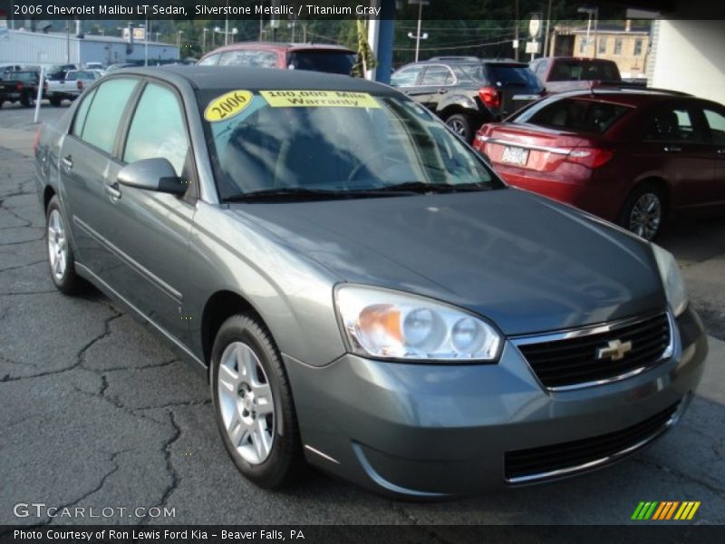 Silverstone Metallic / Titanium Gray 2006 Chevrolet Malibu LT Sedan