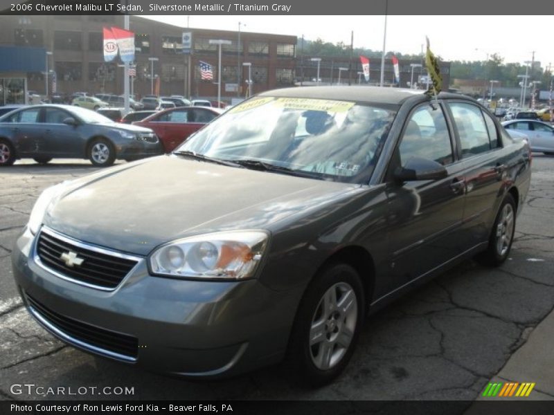 Silverstone Metallic / Titanium Gray 2006 Chevrolet Malibu LT Sedan
