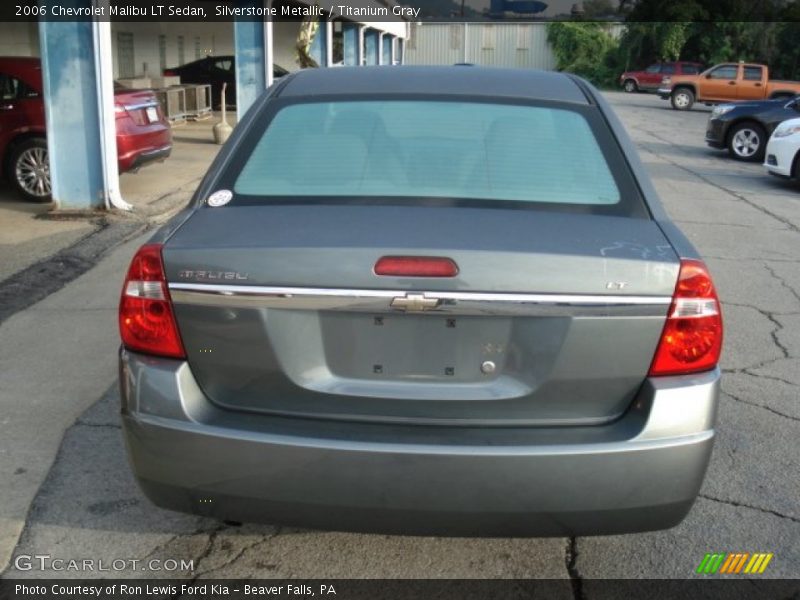 Silverstone Metallic / Titanium Gray 2006 Chevrolet Malibu LT Sedan