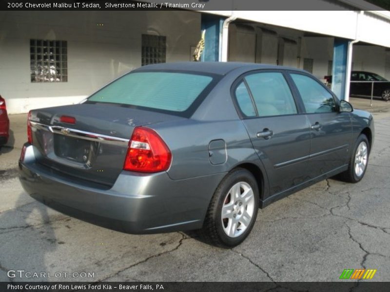 Silverstone Metallic / Titanium Gray 2006 Chevrolet Malibu LT Sedan