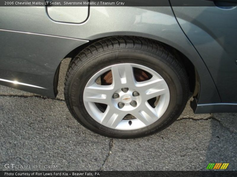Silverstone Metallic / Titanium Gray 2006 Chevrolet Malibu LT Sedan