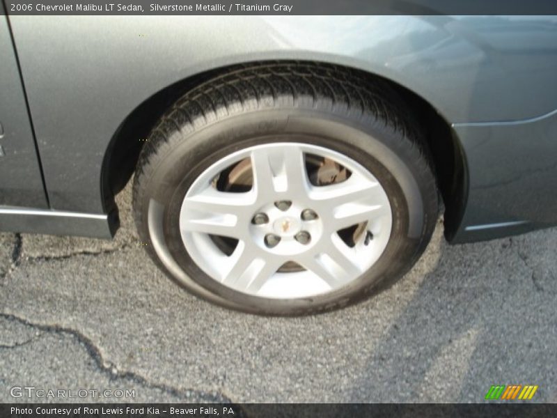 Silverstone Metallic / Titanium Gray 2006 Chevrolet Malibu LT Sedan