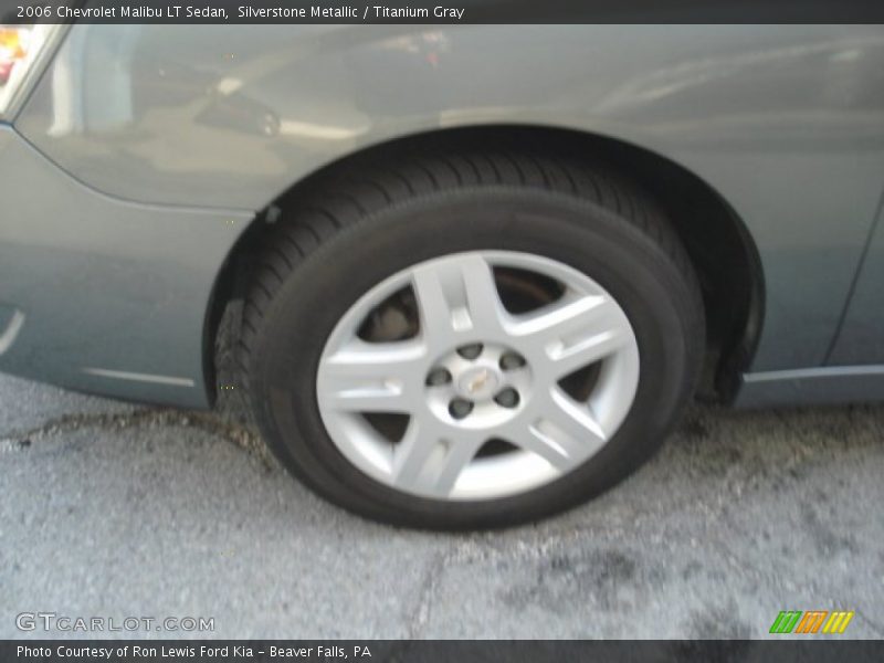 Silverstone Metallic / Titanium Gray 2006 Chevrolet Malibu LT Sedan