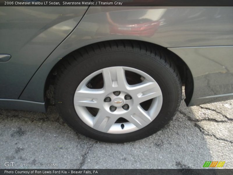 Silverstone Metallic / Titanium Gray 2006 Chevrolet Malibu LT Sedan