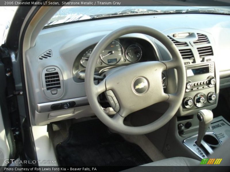 Silverstone Metallic / Titanium Gray 2006 Chevrolet Malibu LT Sedan