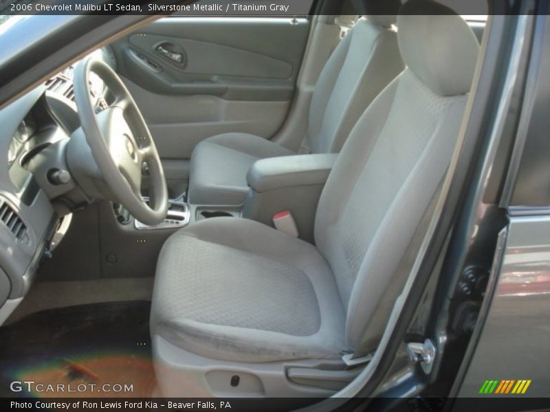 Silverstone Metallic / Titanium Gray 2006 Chevrolet Malibu LT Sedan