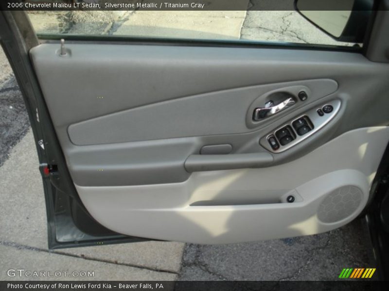 Silverstone Metallic / Titanium Gray 2006 Chevrolet Malibu LT Sedan