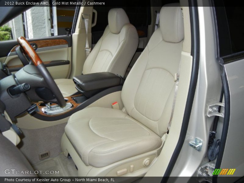 Gold Mist Metallic / Cashmere 2012 Buick Enclave AWD