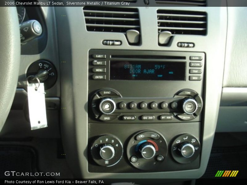 Silverstone Metallic / Titanium Gray 2006 Chevrolet Malibu LT Sedan