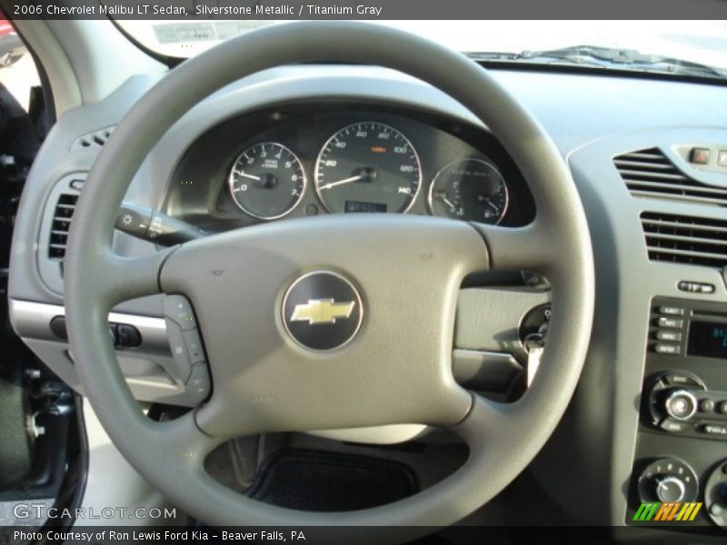 Silverstone Metallic / Titanium Gray 2006 Chevrolet Malibu LT Sedan