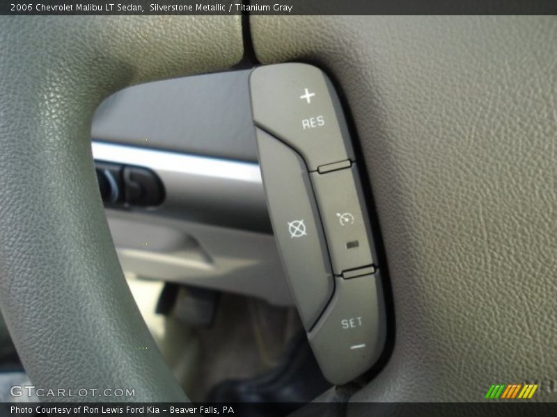 Silverstone Metallic / Titanium Gray 2006 Chevrolet Malibu LT Sedan