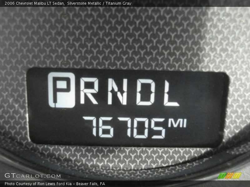 Silverstone Metallic / Titanium Gray 2006 Chevrolet Malibu LT Sedan