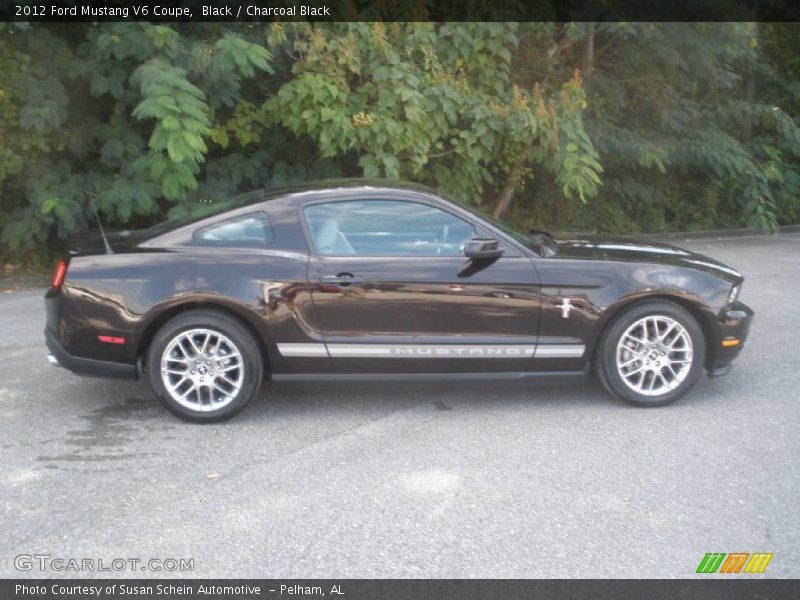 Black / Charcoal Black 2012 Ford Mustang V6 Coupe