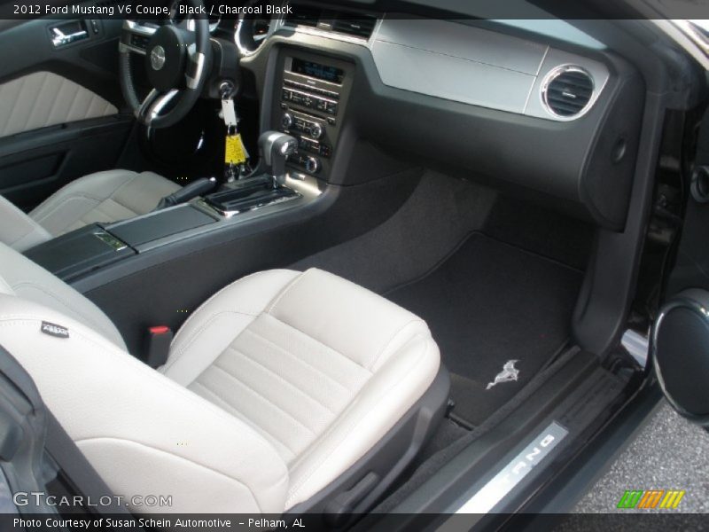 Black / Charcoal Black 2012 Ford Mustang V6 Coupe