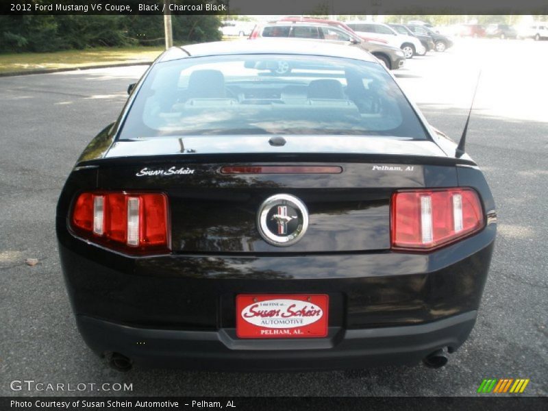 Black / Charcoal Black 2012 Ford Mustang V6 Coupe