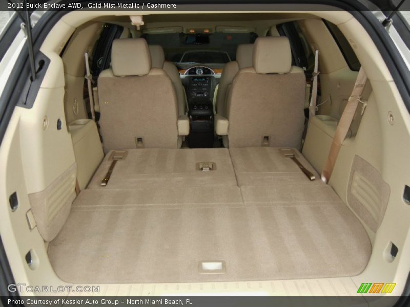 Gold Mist Metallic / Cashmere 2012 Buick Enclave AWD