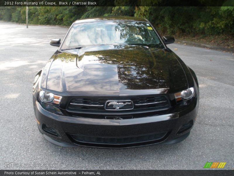 Black / Charcoal Black 2012 Ford Mustang V6 Coupe