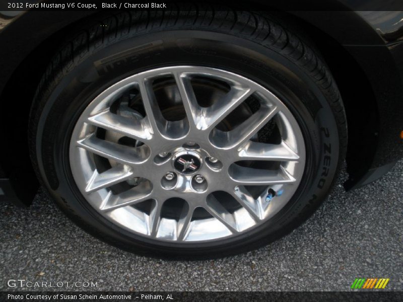 Black / Charcoal Black 2012 Ford Mustang V6 Coupe