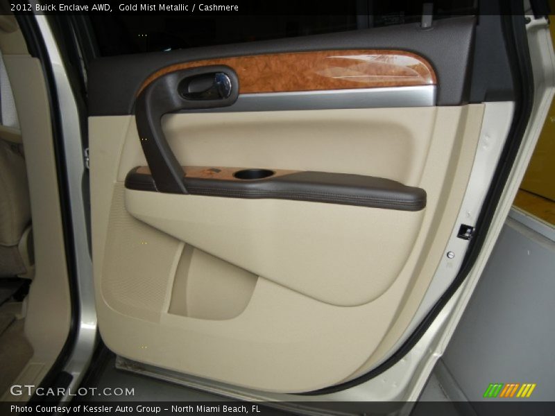 Gold Mist Metallic / Cashmere 2012 Buick Enclave AWD