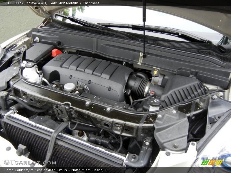 Gold Mist Metallic / Cashmere 2012 Buick Enclave AWD