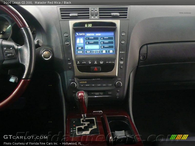 Matador Red Mica / Black 2006 Lexus GS 300