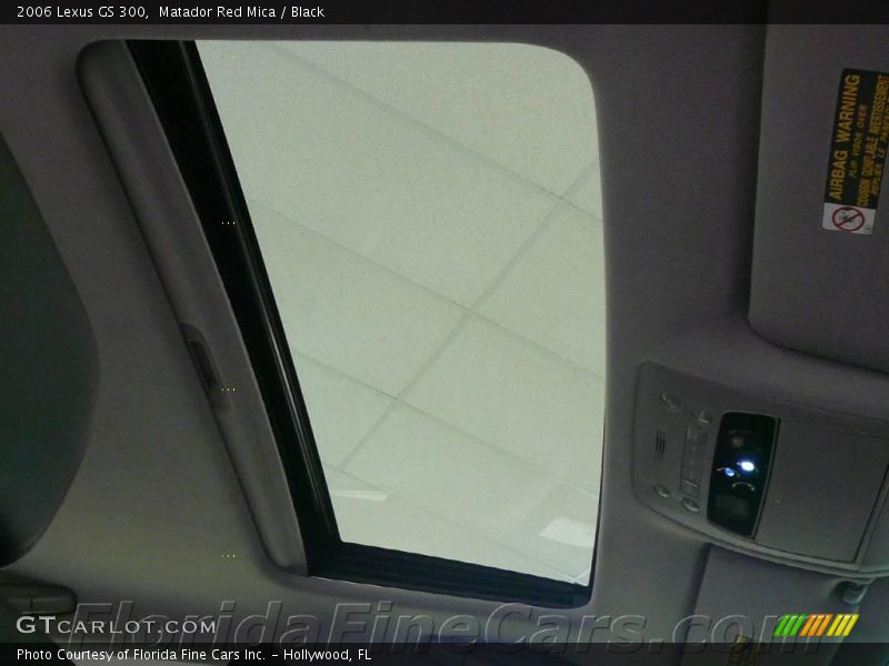 Matador Red Mica / Black 2006 Lexus GS 300