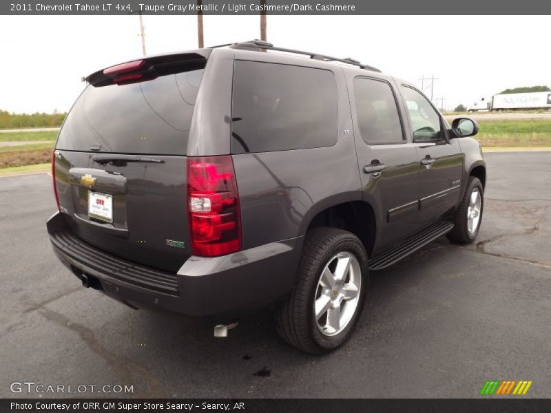 Taupe Gray Metallic / Light Cashmere/Dark Cashmere 2011 Chevrolet Tahoe LT 4x4