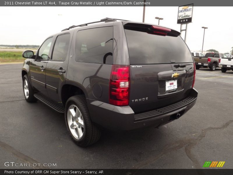 Taupe Gray Metallic / Light Cashmere/Dark Cashmere 2011 Chevrolet Tahoe LT 4x4