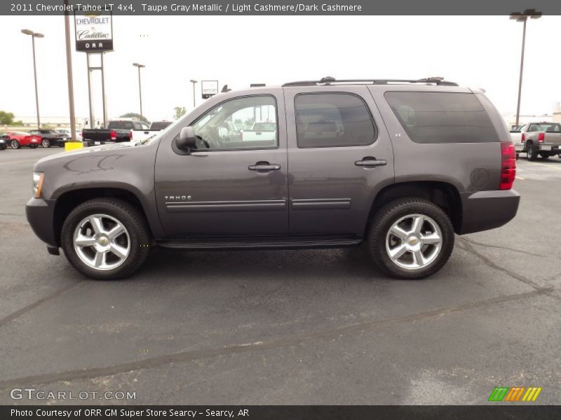 Taupe Gray Metallic / Light Cashmere/Dark Cashmere 2011 Chevrolet Tahoe LT 4x4