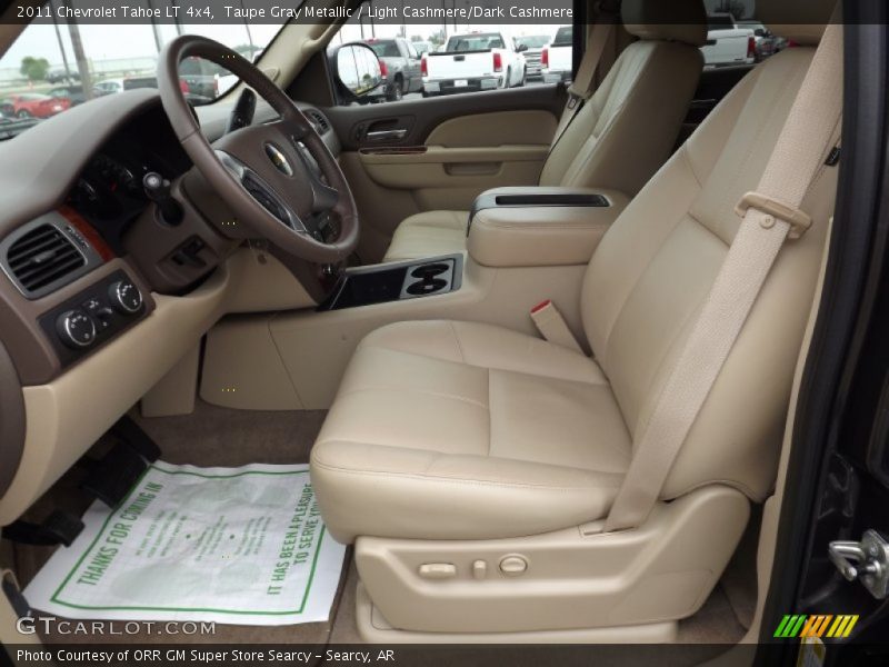 Taupe Gray Metallic / Light Cashmere/Dark Cashmere 2011 Chevrolet Tahoe LT 4x4