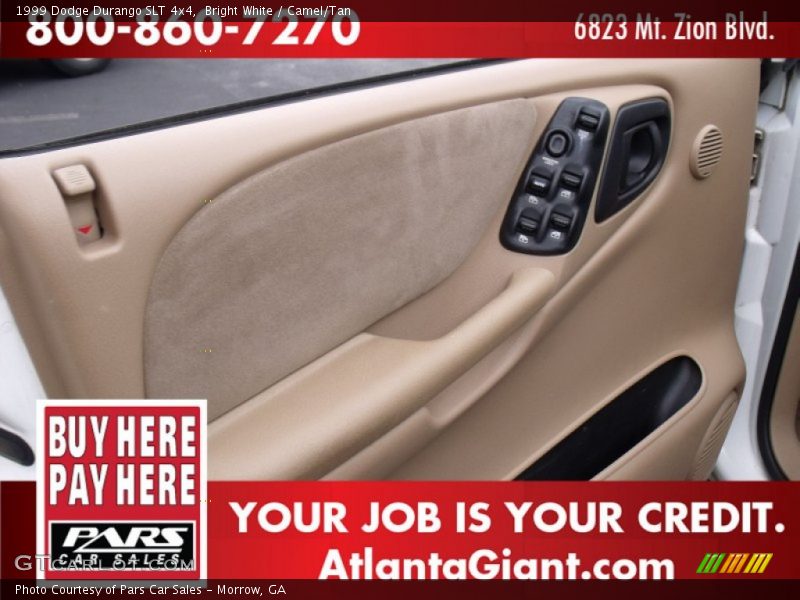 Bright White / Camel/Tan 1999 Dodge Durango SLT 4x4