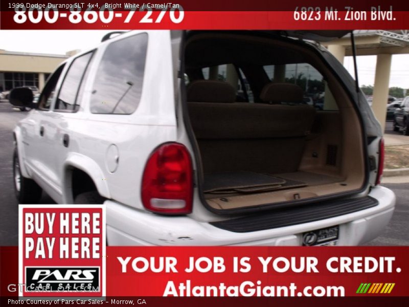 Bright White / Camel/Tan 1999 Dodge Durango SLT 4x4